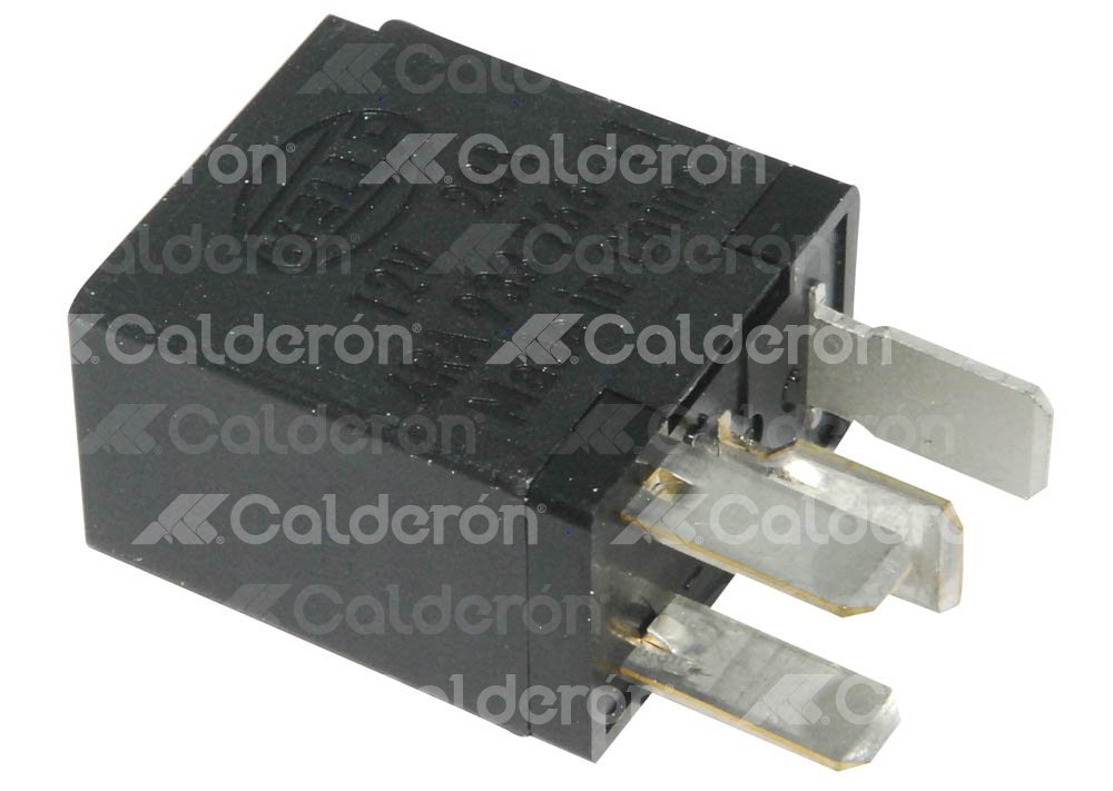 RELEVADOR UNIVERSAL HELLA 12V 20A 4 TERMINALES CON RESISTENCIA NO. ANTERIOR: 933766111, NO. NUEVO: 933766801 RELAY HELLA
