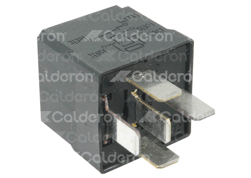 RELEVADOR UNIVERSAL HELLA 12V 40/20A 5 TERMINALES CON RESISTENCIA 007794021, 933332641 RELAY HELLA