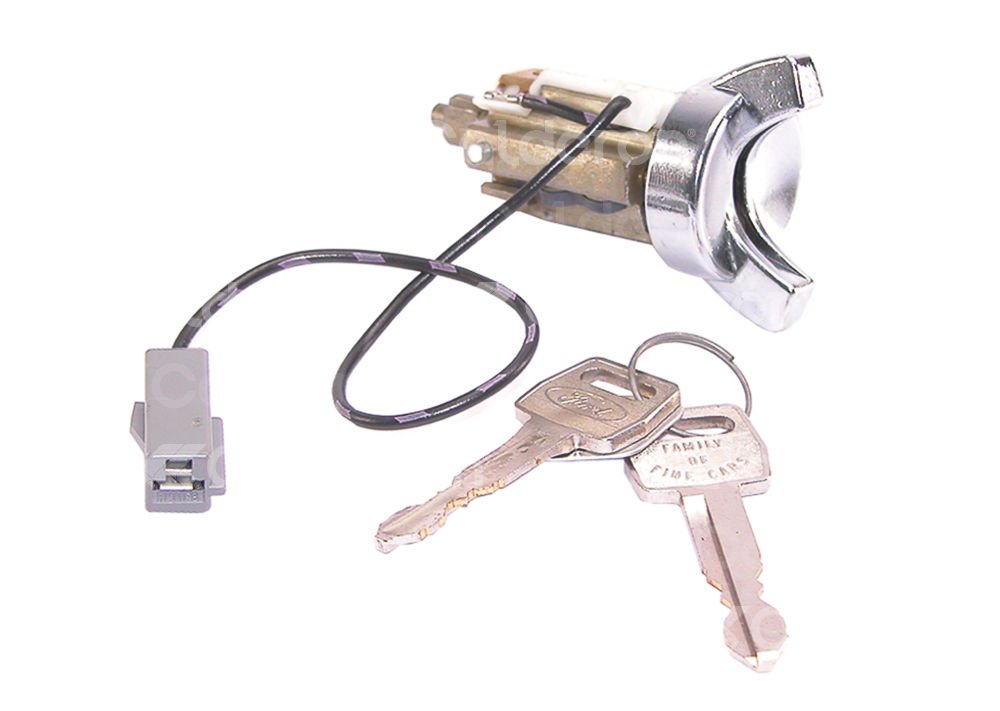 CILINDRO FORD CON TERMINAL  . Cub: VS-37A003; Echlin: KS6625; Wells: LS311C; Standard: US104L, VF: LP-94T; Lock Works: 14070; OEM: 12323022, D8AZ-11582-A IMPORTACION