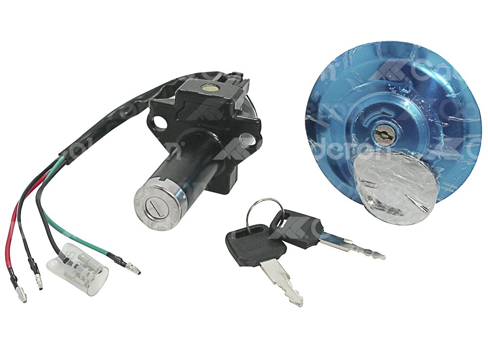 SWITCH LLAVE(KIT ITALIKA) FT150 ENSWI-1124-008 FOCO MOTO, MOTOCICLETA,  MOTOCICLETAS IMPORTACION