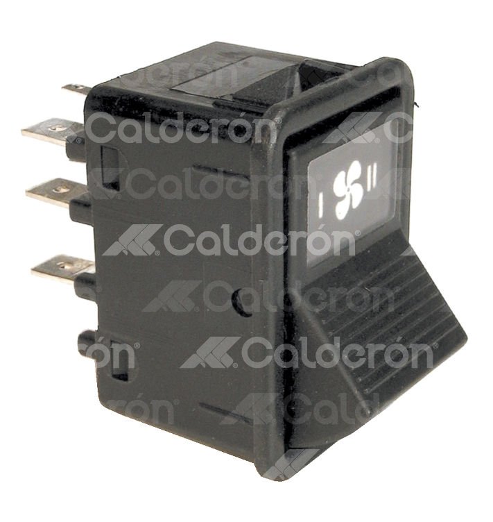 SWITCH TECLA MERCEDES BENZ 24V VENTILADOR DEFROSTER  03.8331.65 KOSTAL