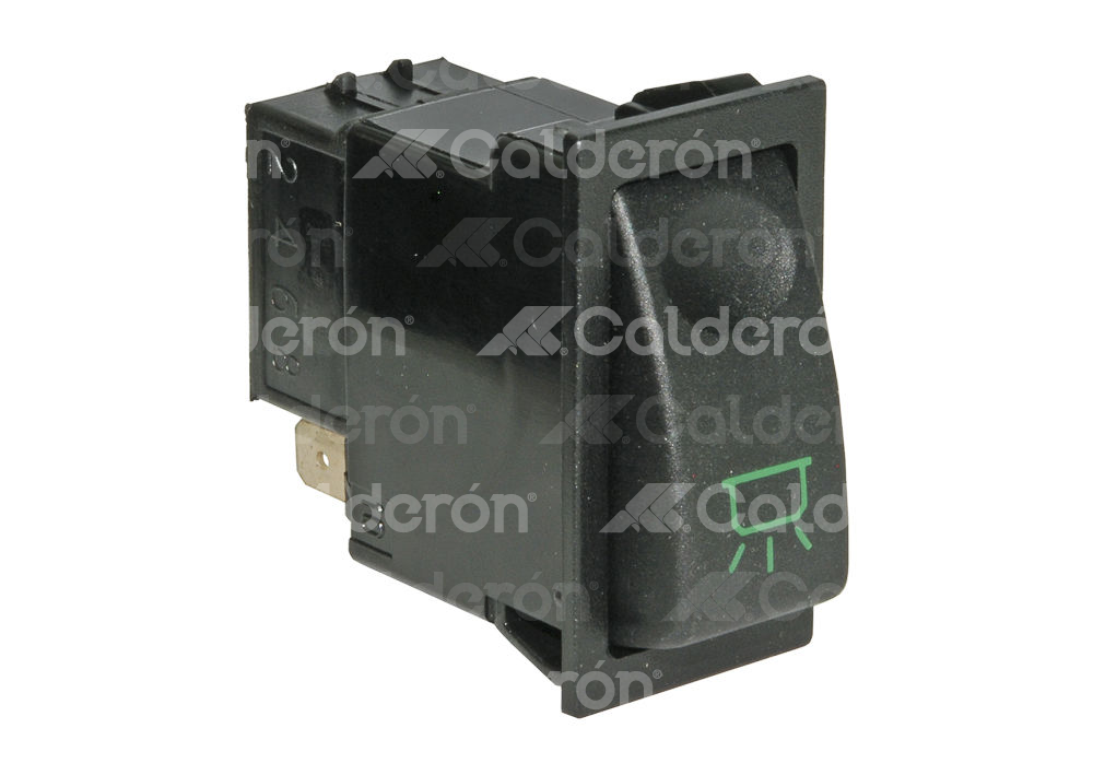 SWITCH TECLA LUZ TECHO 12V/24V 4 TERMINALES NO.2.58 JK938 M0056