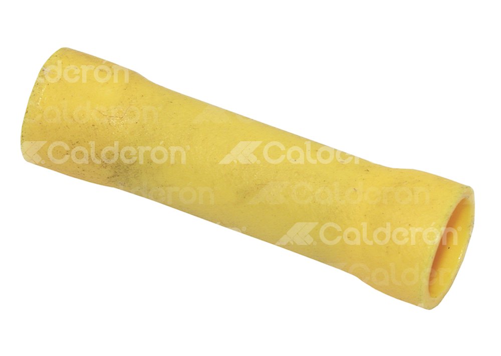 TERMINAL CONECTOR A TOPE CON AISLANTE AMARILLO IMPORTACION