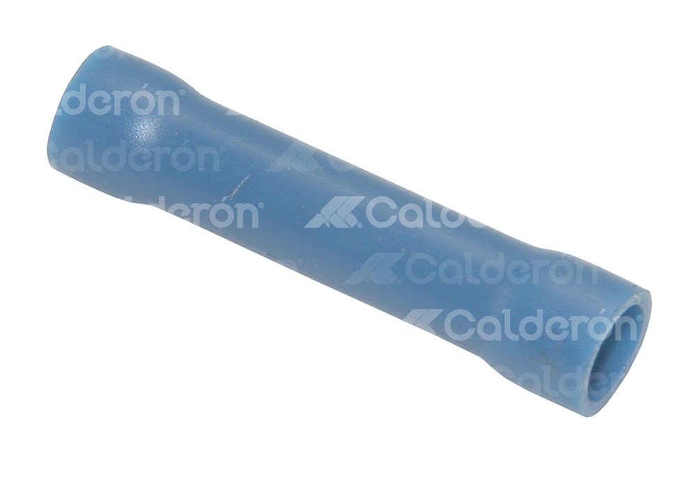 TERMINAL CONECTOR A TOPE CON AISLANTE AZUL IMPORTACION