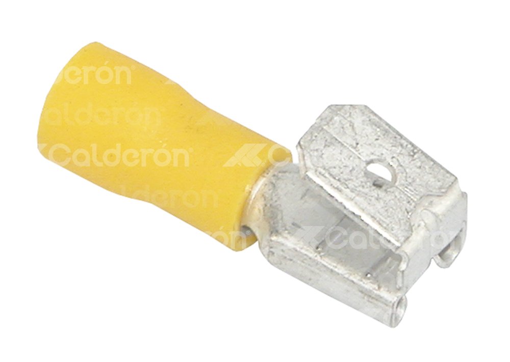 TERMINAL MIXTA CON AISLANTE AMARILLA MF-250YC IMPORTACION