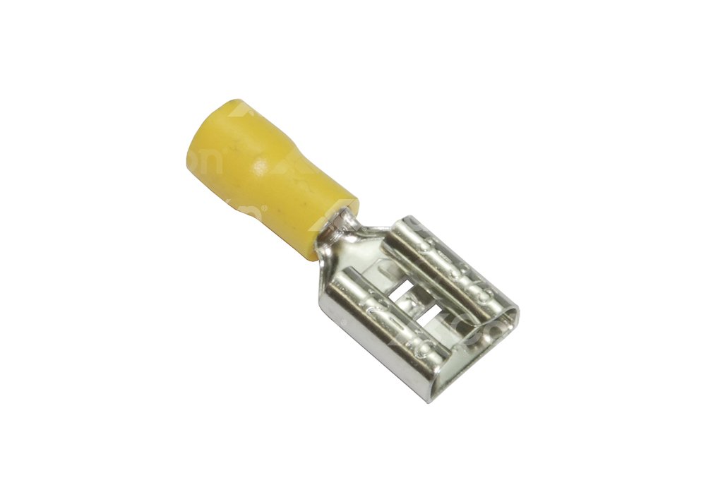 TERMINAL HEMBRA CON AISLANTE AMARILLA 4-6MM FDD5.5-375 IMPORTACION