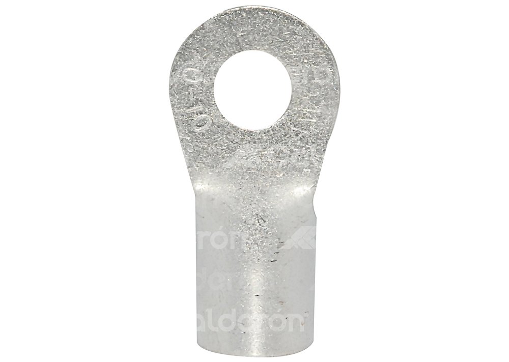TERMINAL COBRE ESTAÑADO L2" D3/8 ARE-70-10,  PARA CABLE CALIBRE 00, DOBLE CERO. IMPORTACION