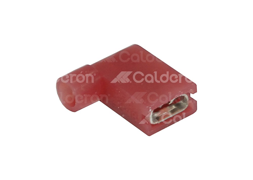 TERMINAL ENCHUFE BANDERA ROJA AISLANTE CAL.22-18 FLDNY1-250 IMPORTACION