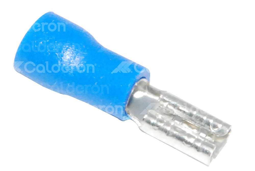 TERMINAL HEMBRA CON AISLANTE AZUL FDD2-110(5) IMPORTACION