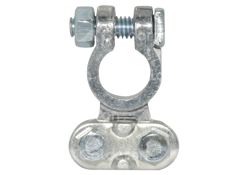 TERMINAL BATERIA PLACA ALUMINIO REFORZADO JUEGO 2 PIEZAS TMN002 IMPORTACION