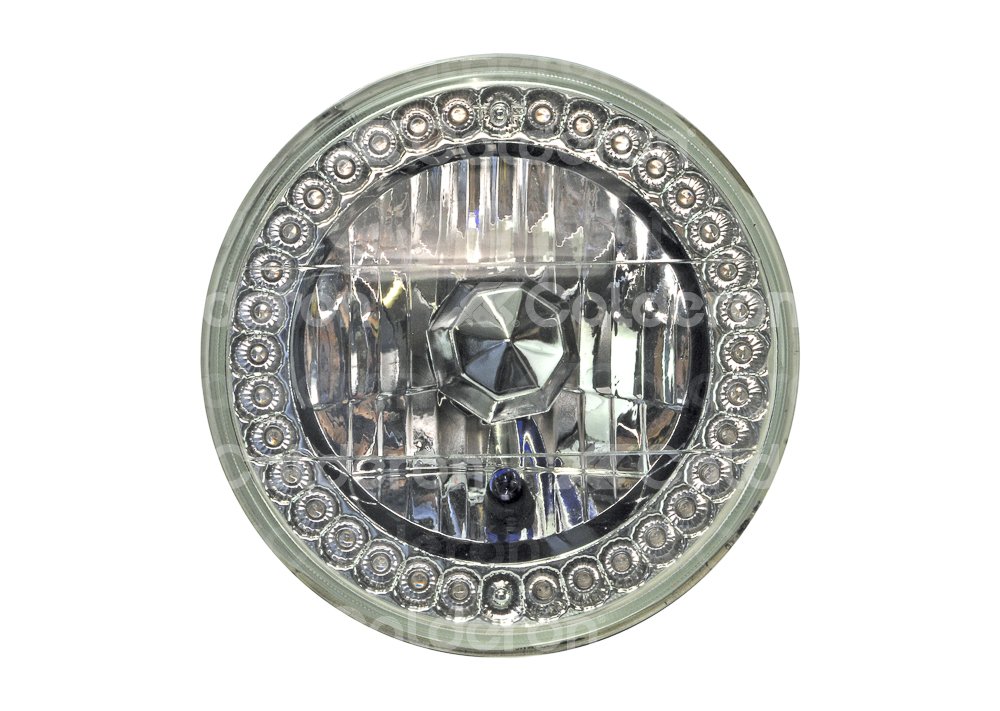 UNIDAD HALOGENO H6014 7" 36 LED 12V AZUL EN-USS6014LED-AZ IMPORTACION