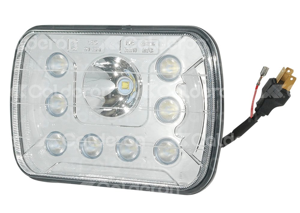 UNIDAD 7" 9 LEDS ALTA Y BAJAL CON LATERALES DE LED TIPO PLASMA EN-CM5045-7N IMPORTACION