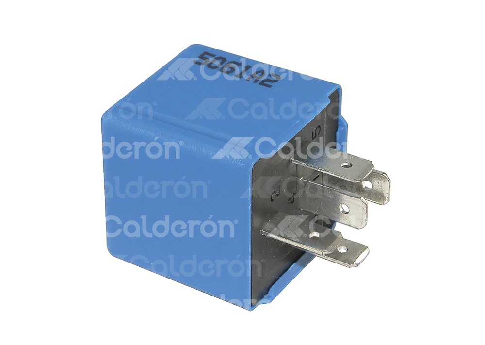 DESTELLADOR FORD AZUL 5 TERMINALES 12V. No. Ford: F65B-13350-AA; Airtex: 1R2198; Wells: FLA119; No. Ref. EFL-4 IMPORTACION