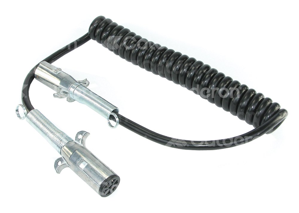 CONECTOR 7 HILOS 12ft (3.7M) NEGRO. No. NPP: 421010, 87041, 87110 COLE HERSEE