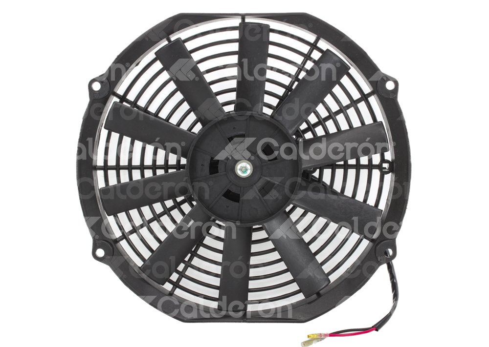 MOTOVENTILADOR RADIADOR ELECTRICO UNIVERSAL 12" (GIRO DERECHO) 12V COMPLETO IMPORTACION