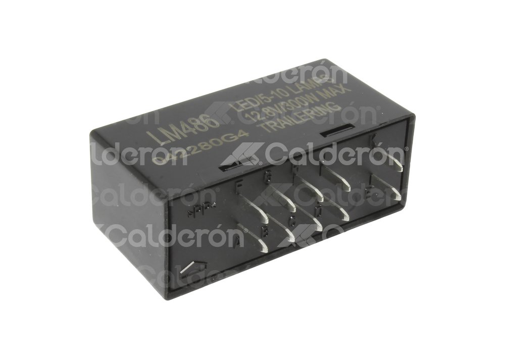 DESTELLADOR TIPO NOVITA 2-4 LAMPARAS 12V 10 TERMINALES, BUICK, CHEVROLET, GMC, ISIZU, OLDSMOBILE, PONTIAC, SAAB, IMPORTADO LM486 IMPORTACION