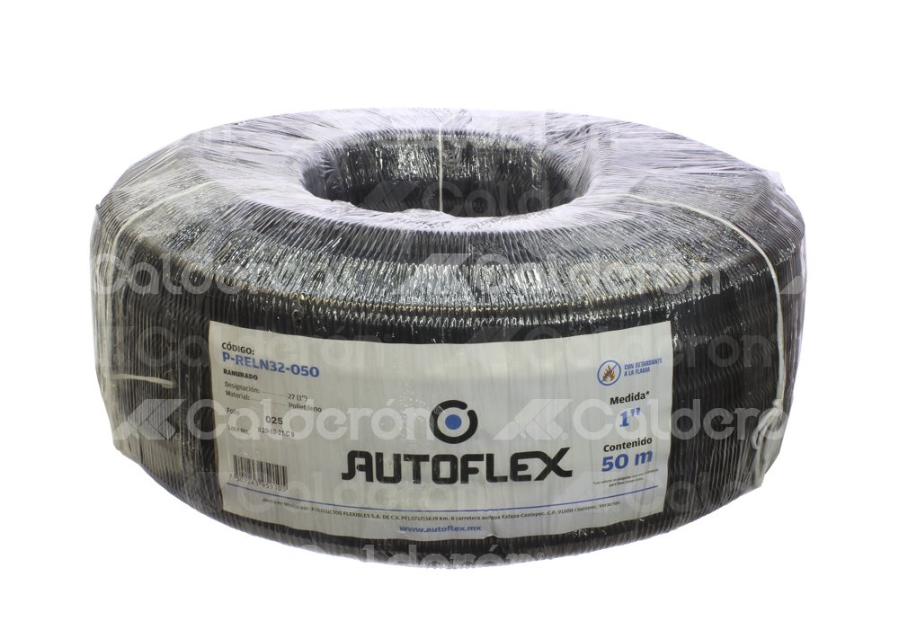 DUCTO AUTOFLEX NEGRO 1" P-RELN32-050 50 METROS. AUTOFLEX
