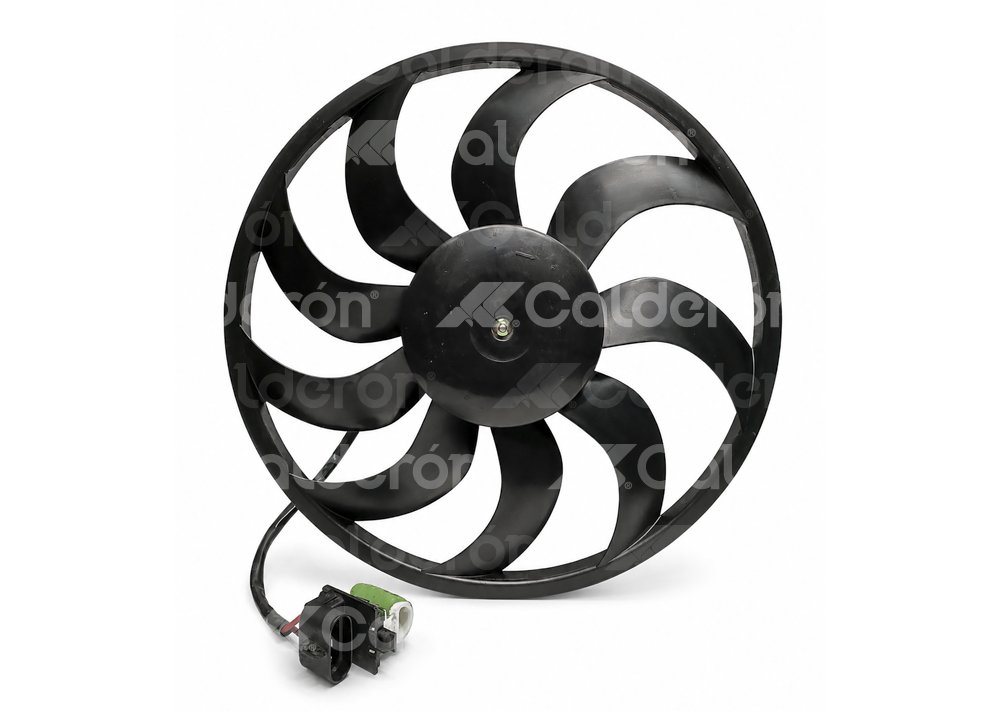 MOTOVENTILADOR CHEVROLET TRAX L4 1.8L 2014-2016 - 9 ASPAS, 3 TERMINALES - (MOTOR Y ASPAS) 1250 IMPORTACION