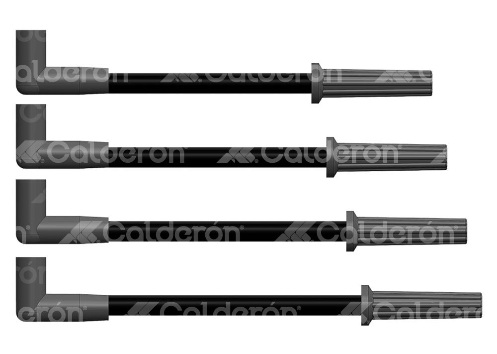 CABLES DE BUJIA SILICON CHEVROLET MALIBU, CUTLASSIAC V6 94-01 B6952G6 HY POWER