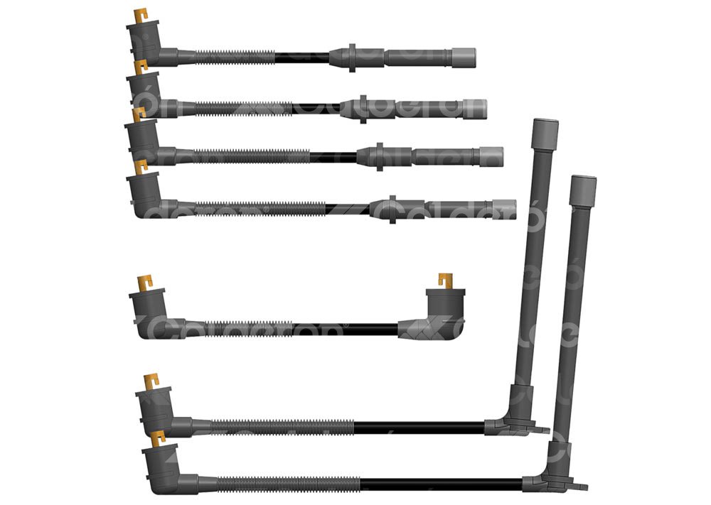 CABLE DE BUJIA HY POWER SILICON TRICAPA NISSAN QUEST V6 3.0L EE 92-98 No. B69114N6 HY POWER