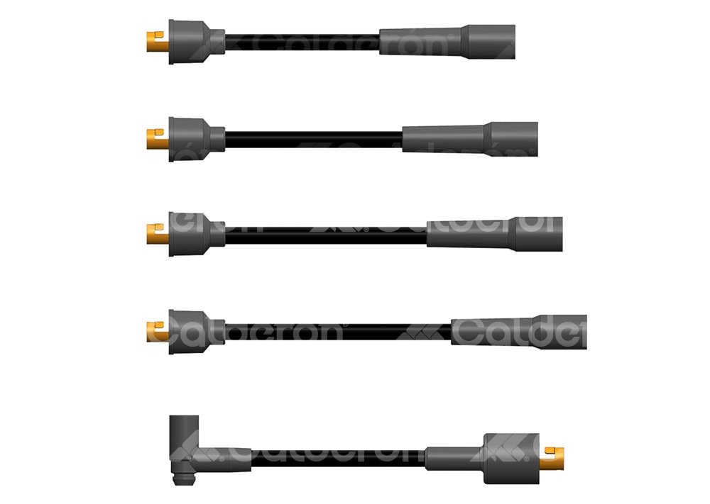 CABLES DE BUJIA EPDM RENAULT ALLIANCE 1.4L 83-87 B5380R4 HY POWER