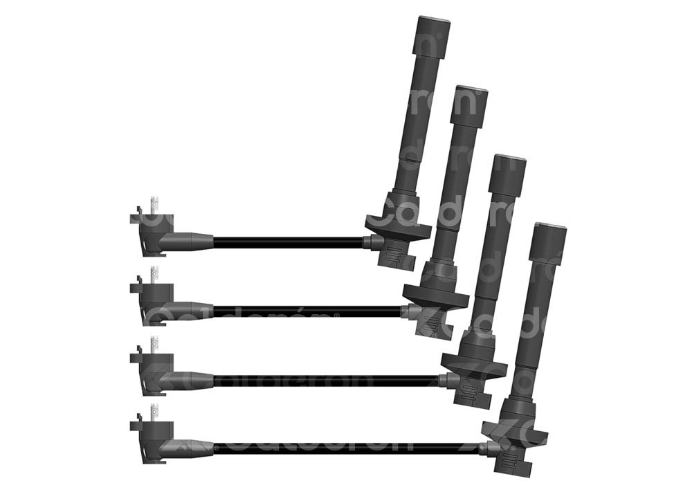 CABLES DE BUJIA SILICON TOYOTA PICK-UP 4RUNNER 4CIL. 94-97 B69253Y4 HY POWER