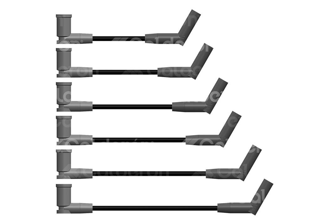 CABLES DE BUJIA SILICON FORD WINDSTAR 3.8L 6CIL 01-02 B6992F6 HY POWER
