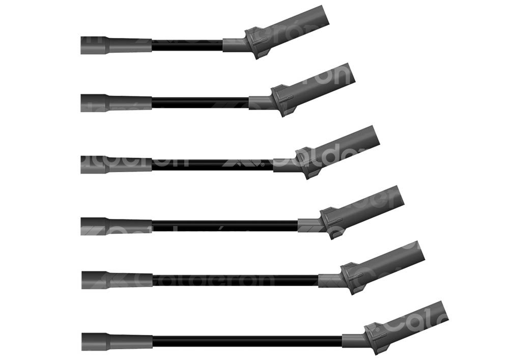 CABLES DE BUJIA SILICON CHRYSLER VOYAGER XL 3.3L 2005 B6985C6 HY POWER