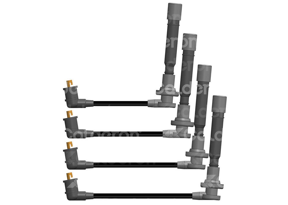 CABLES DE BUJIA SILICON HONDA ACCORD, CIVIC, ODISSEY 94-02 B6979HN4 HY POWER