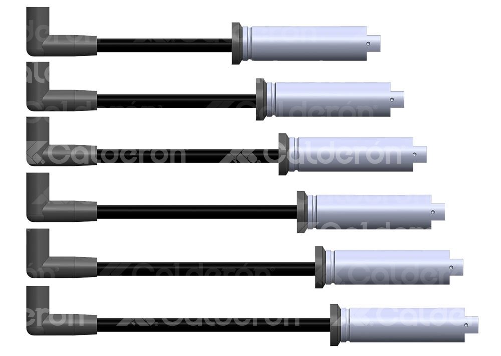 CABLES DE BUJIA SILICON CHRYSLER VOYAGER, CARAVAN TOWN&COUNTRY 96-00 B69160C6 HY POWER