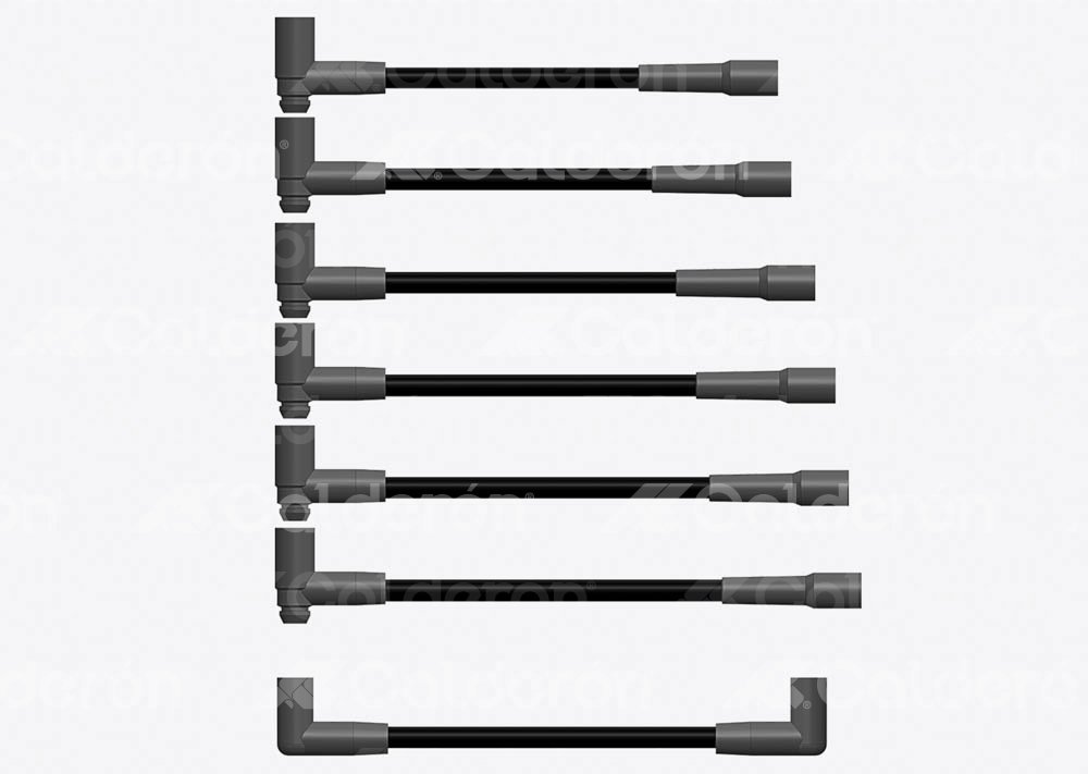 CABLES DE BUJIA SILICON CHEVROLET BLAZER MAQ. 173 2.8L 95-> B6715G6 HY POWER