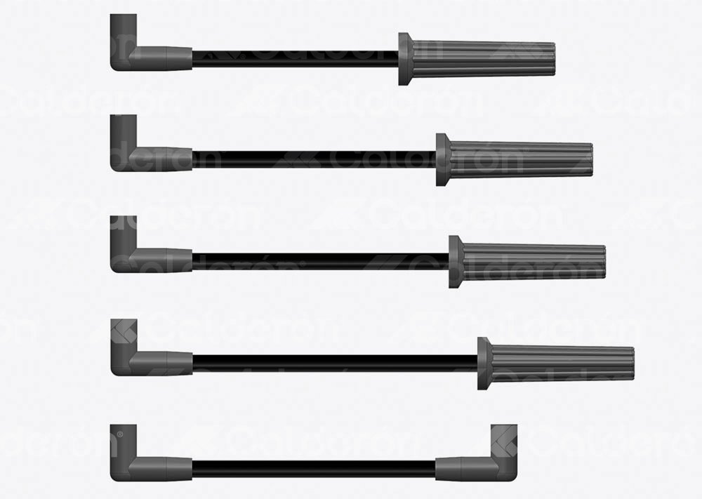 CABLES DE BUJIA SILICON CHRYSLER DODGE RAM 3.9L V6 92-> B6791C6 HY POWER