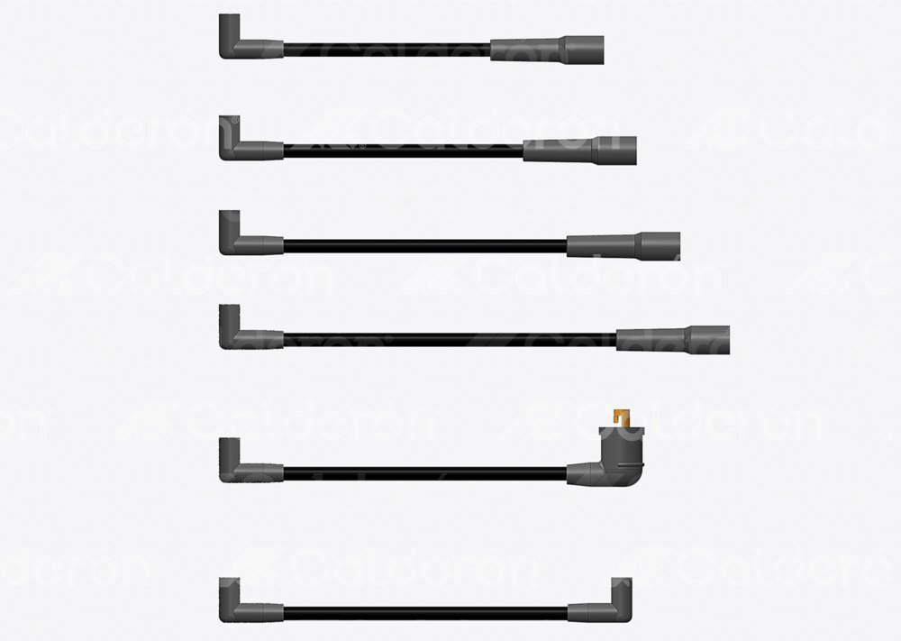 CABLES DE BUJIA SILICON FORD PICK-UP RANGER, COURIER 2/2.3 B6833F4 HY POWER
