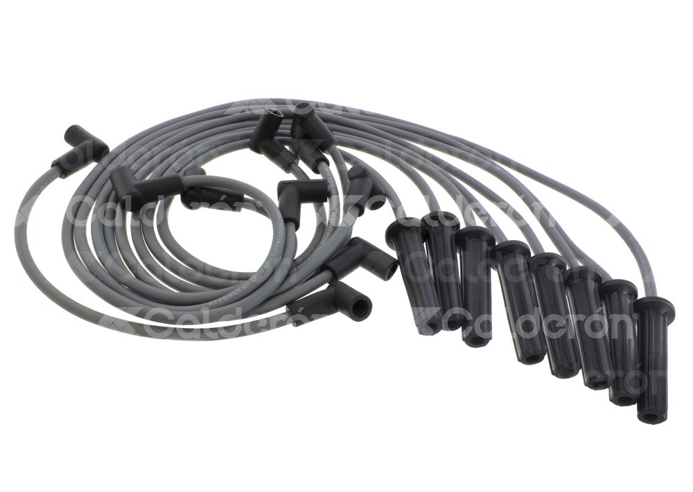 CABLES DE BUJIA EPDM CHEVROLET MOTOR 366 83-95 CON CABLE BOBINA B5810G8 HY POWER