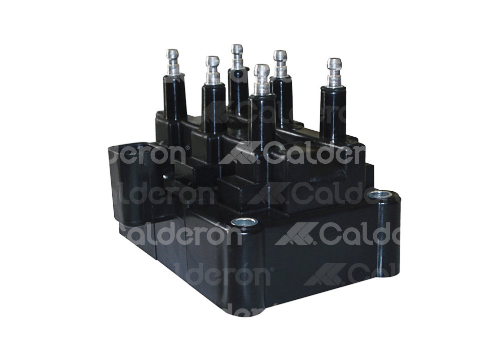 BOBINA CHRYSLER CARAVAN, VOYAGER 3.3L, 3.8L V6 CAMIONES DODGE 1990-1999. WELLS: C881, STANDARD: UF53, HELLA: 3-008, 358143071 BERU: ZS691, ECHLIN: IC31, BOSCH: 0986MG2004 HELLA