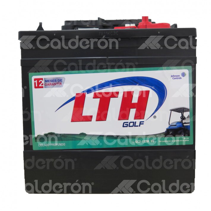 BATERIA CARROS DE GOLF L-GC2-115 6V 115/75A,  ANTERIOR: L-GC2-122M, CICLADO PROFUNDO LTH