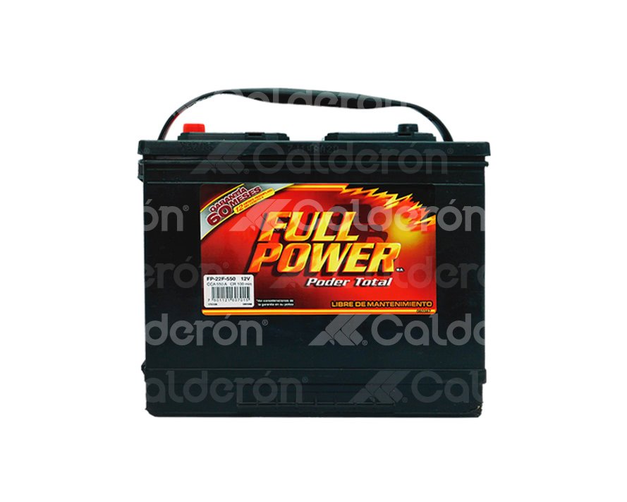 BATERIA CHEVROLET CUTLASS, CELEBRITY;NISSAN TSURU I FP22F-550 FULL POWER