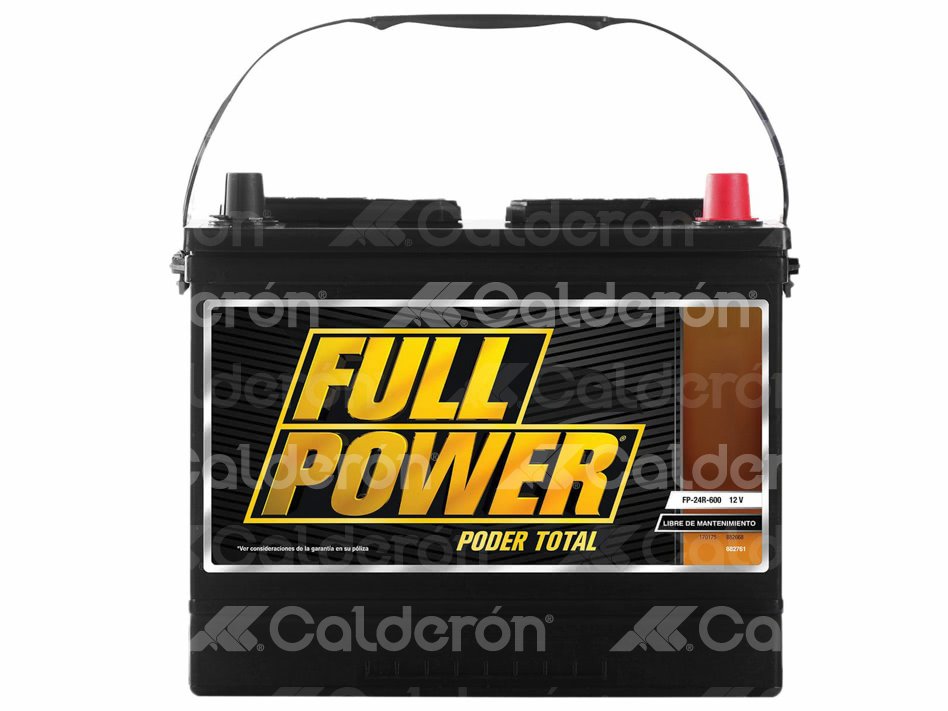 BATERIA CHRYSLER CHEVROLET FORD P-UP, HONDA ACCORD FP24R-600 FULL POWER