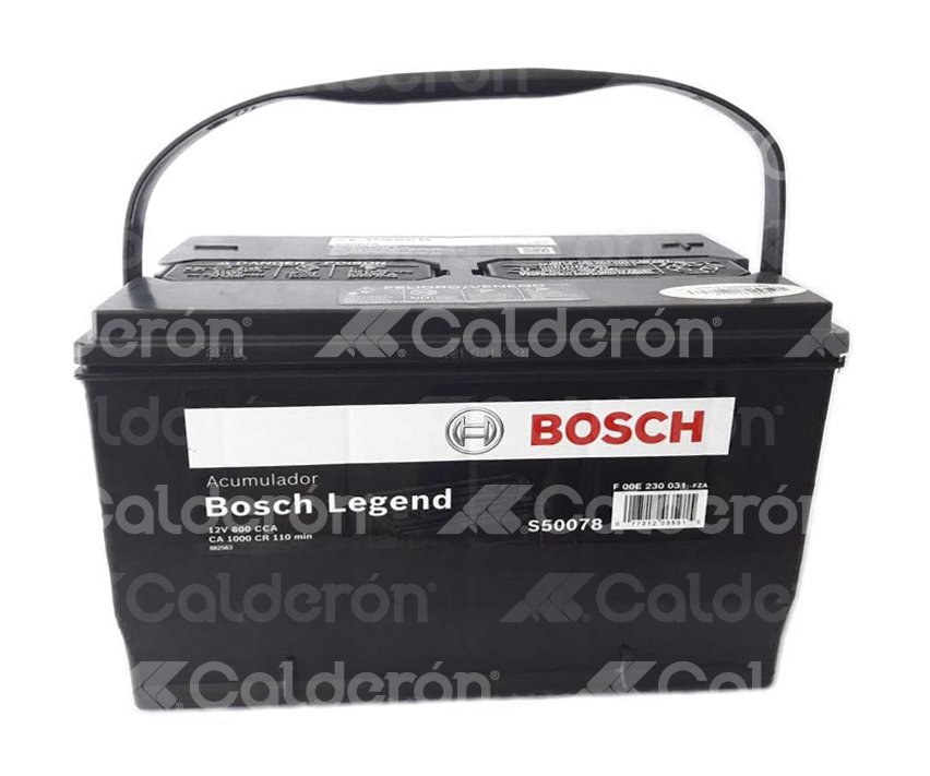 BATERIA CHEVROLET SILVERADO, SIERRA, SUBURBAN->06 17PLACAS S50078 BOSCH