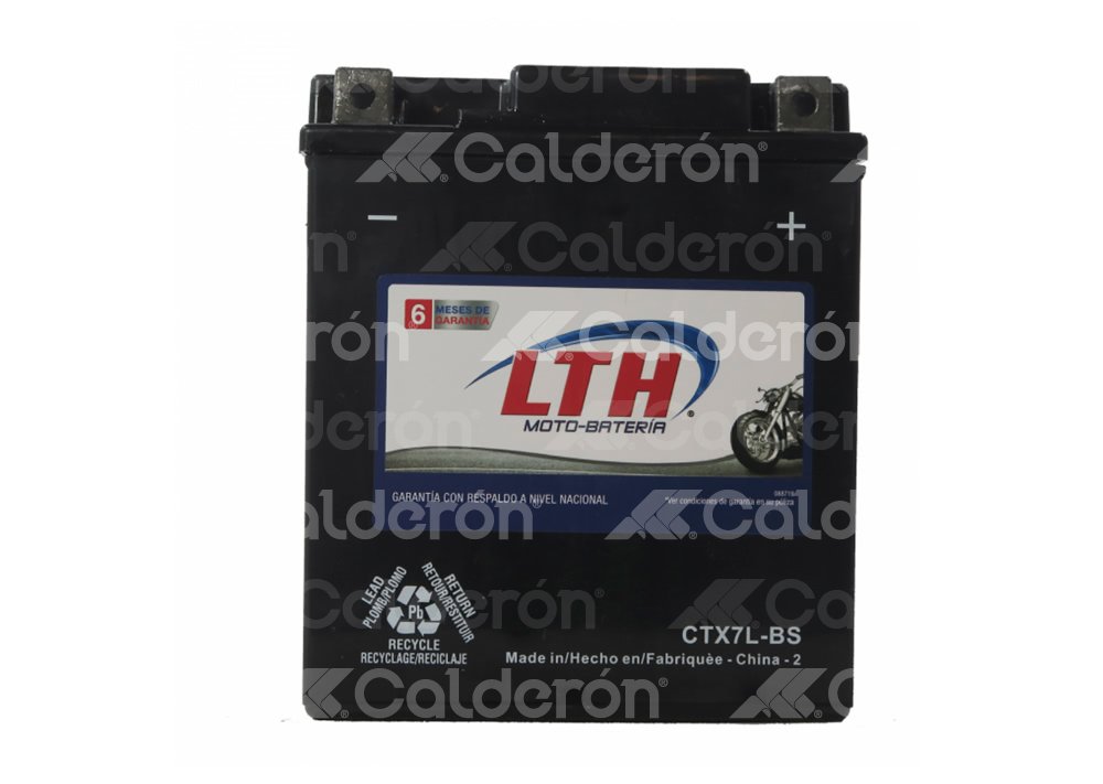 BATERIA MOTOCICLETA 12V LTH CTX7L-BS LTH