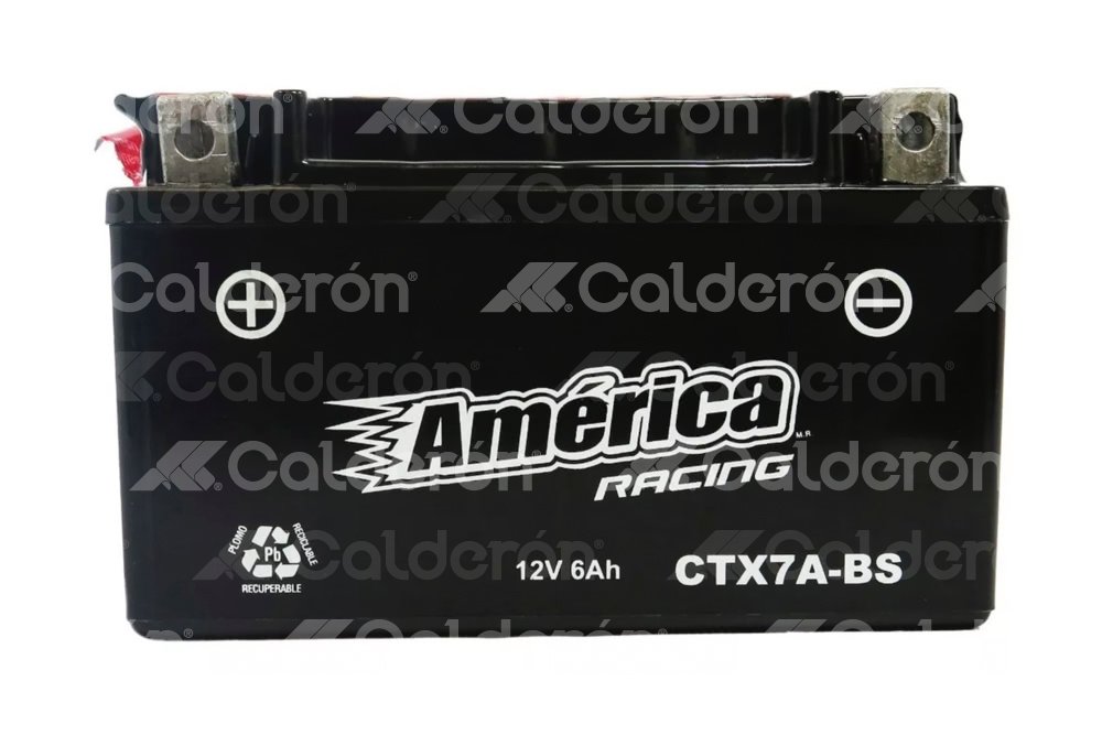 BATERIA MOTO 12V AMERICA RACING CTX7A-BS 178108 AMERICA