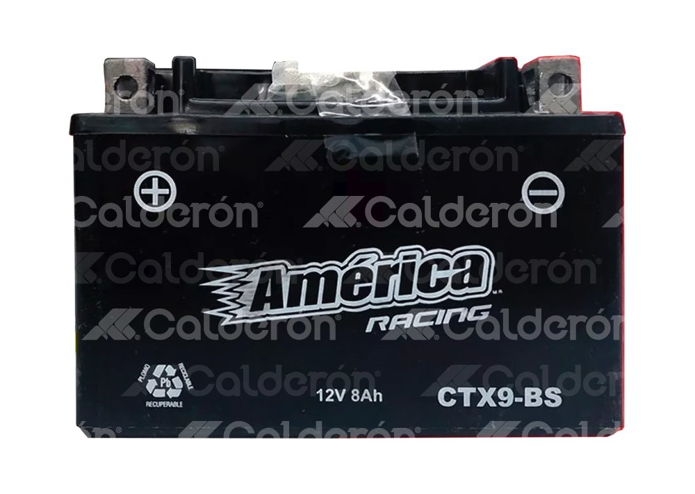 BATERIA MOTO 12V AMERICA RACING 9-BS/A CTX9-BS AMERICA