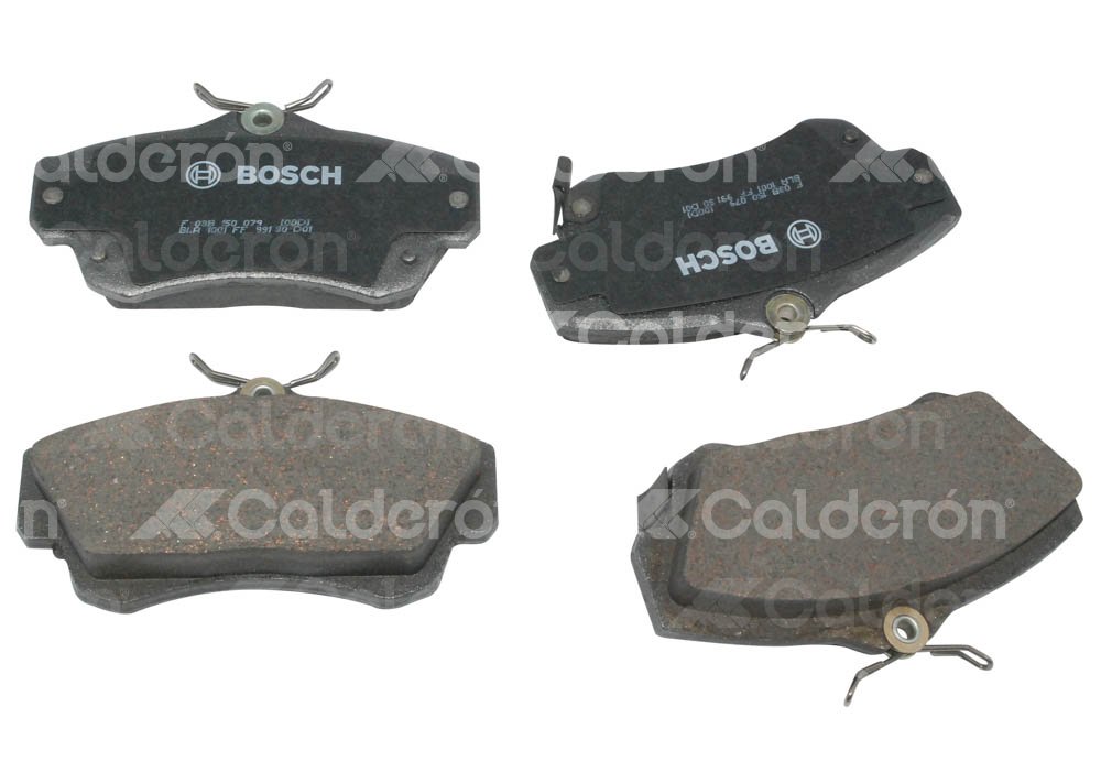 BALATA DELANTERA CHRYSLER NEON TURBO 04-05, CRUISER 01-09 2.4L. BOSCH: F03B1500798HG, NO. CORTO BOSCH: BA 0841, FMSI: 7716-D841 (BALATA SEMI METALICA) BOSCH