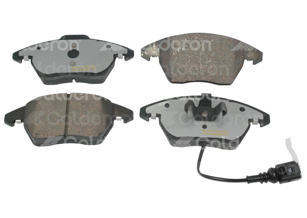 BALATA DELANTERA VOLKSWAGEN BORA 2.5L, PASSAT V6, LEON 20V 05-10. BOSCH: F03B0501438HK, NO. CORTO BOSCH: BN 1107, FMSI: 8212-D1107 (BALATA CERAMICA) BOSCH