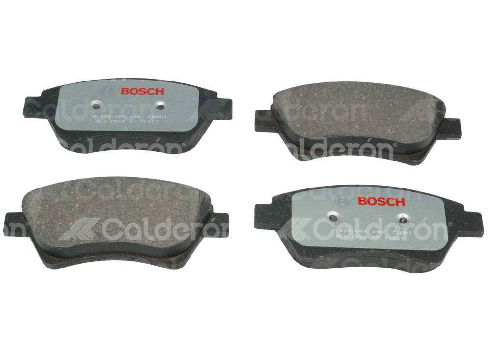 BALATA DELANTERA RENAULT MEGANE II 2.0L 16V 03-09. BOSCH: F03A0500048HH, NO. CORTO BOSCH: BN 1778.51, FMSI: 8695-D149 (BALATA CERAMICA) BOSCH