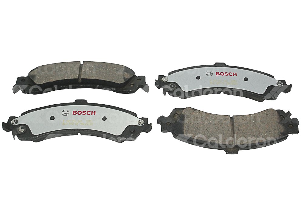 BALATA TRASERA CHEVROLET SUBURBAN, SILVERADO 1500 V6 00-06. BOSCH: F03B0500488HK, NO. CORTO BOSCH: BN 0834, FMSI: 7707-D834 (BALATA CERAMICA) BOSCH
