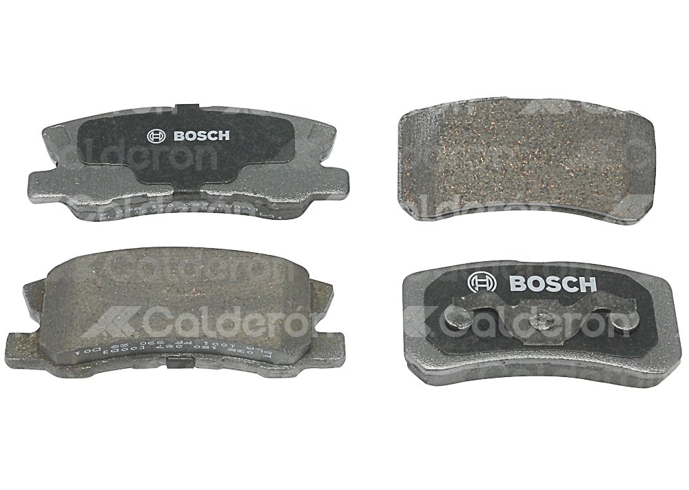 BALATA TRASERA CHRYSLER AVENGER, CIRRUS, MONTERO, OUTLANDER. BOSCH: F03B1500878HG, NO. CORTO BOSCH: BA 0868, FMSI: 7743-D868 (BALATA SEMI METALICA) BOSCH
