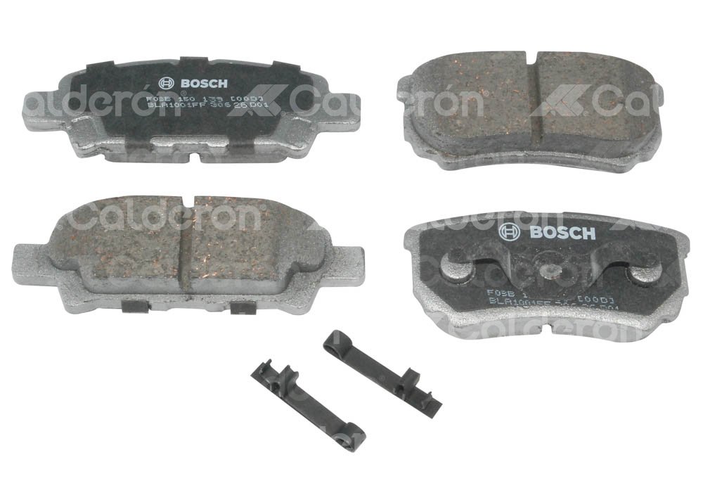 BALATA TRASERA CHRYSLER CALIBER, CIRRUS, PATRIOT, OUTLANDER 02-09. BOSCH: F03B1501398HG, NO. CORTO BOSCH: BA 1037, FMSI: 7940-D1037 (BALATA SEMI METALICA) BOSCH