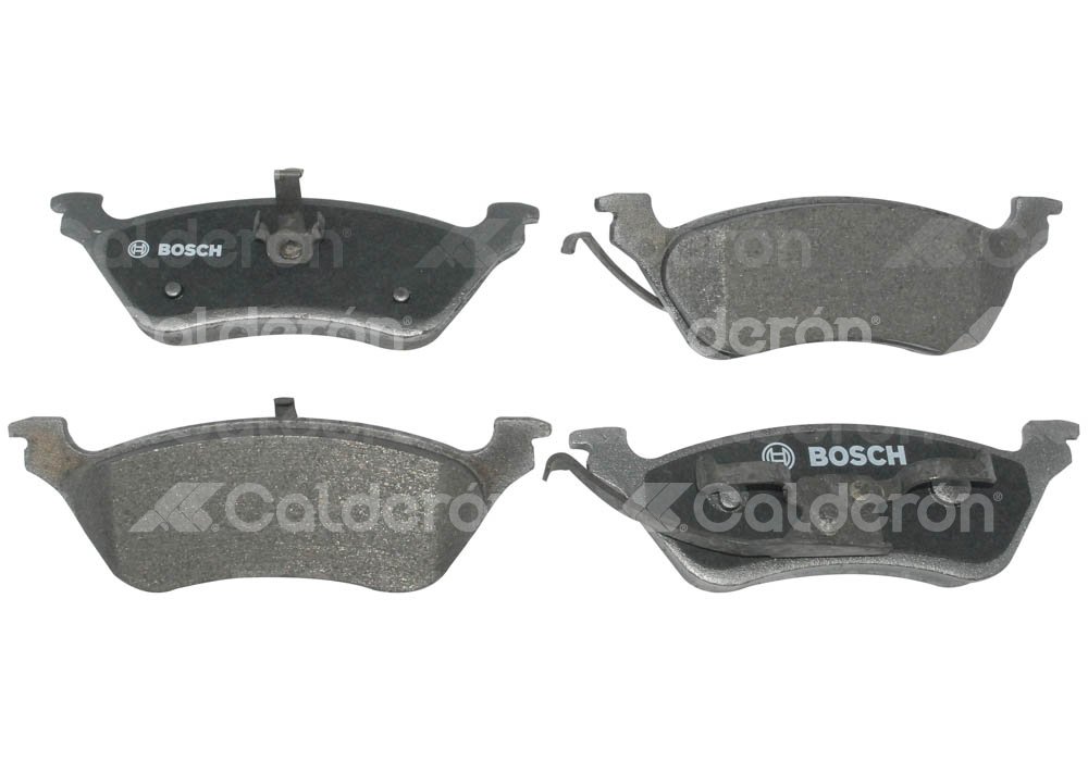 BALATA TRASERA CHRYSLER GRAND VOYAGER, VOYAGER, TOWN&COUNTRY 01-07. BOSCH: F03B1503038HG, NO. CORTO BOSCH: BA 0858, FMSI: 7734-D858 (BALATA SEMI METALICA) BOSCH