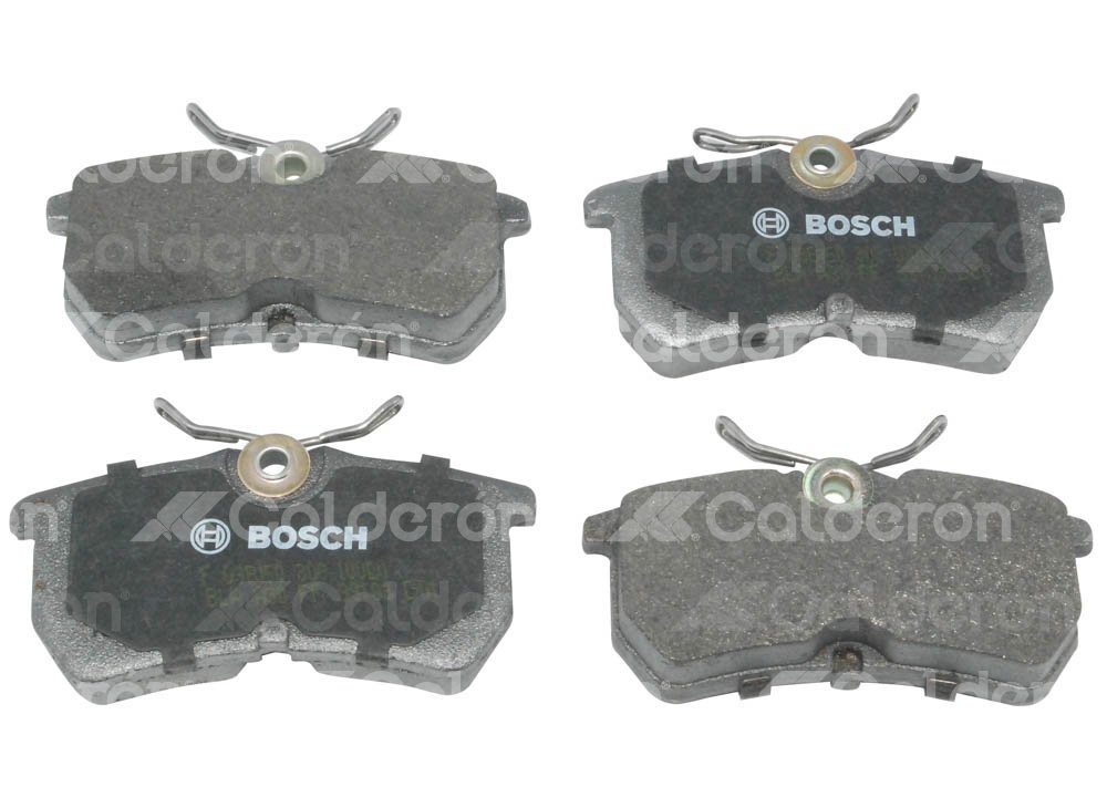 BALATA TRASERA FORD FOCUS SVT 2002-2004, FIESTA STANDARD 2008 2.0PL. BOSCH: F03B1503088HG, NO. CORTO BOSCH: BA 0886, FMSI: 7763-D886 (BALATA SEMI METALICA) BOSCH